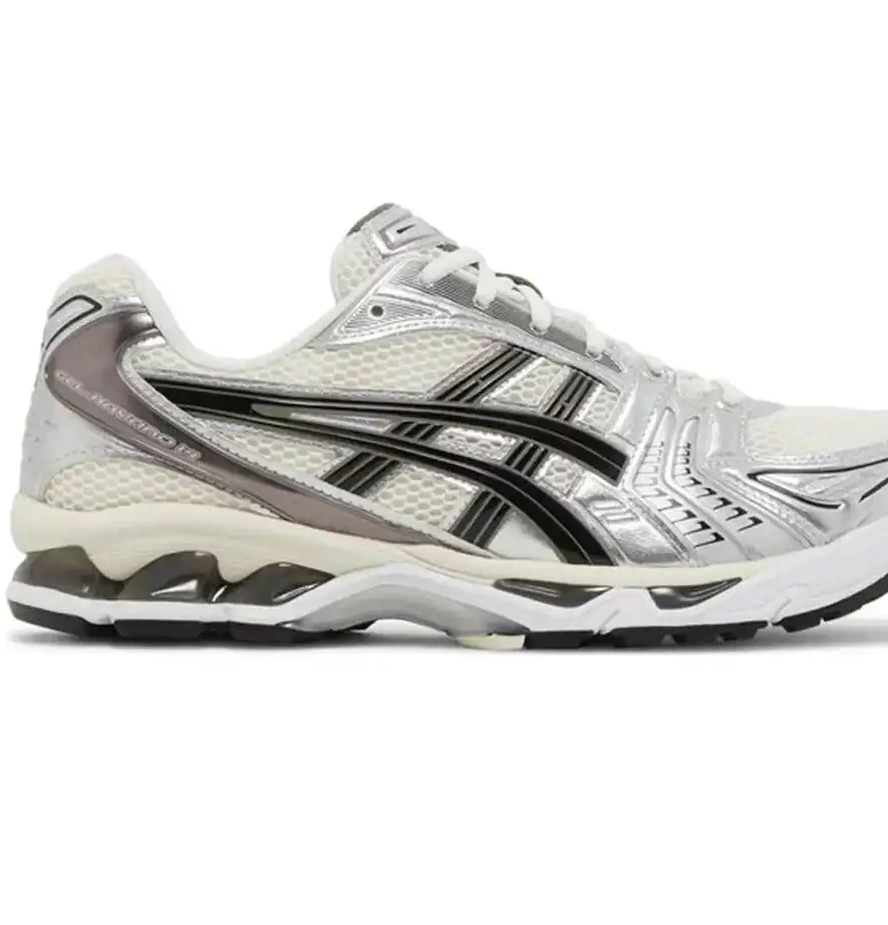 ASICS Cream Gel-Kayano Plum Black Metallic 14 0616